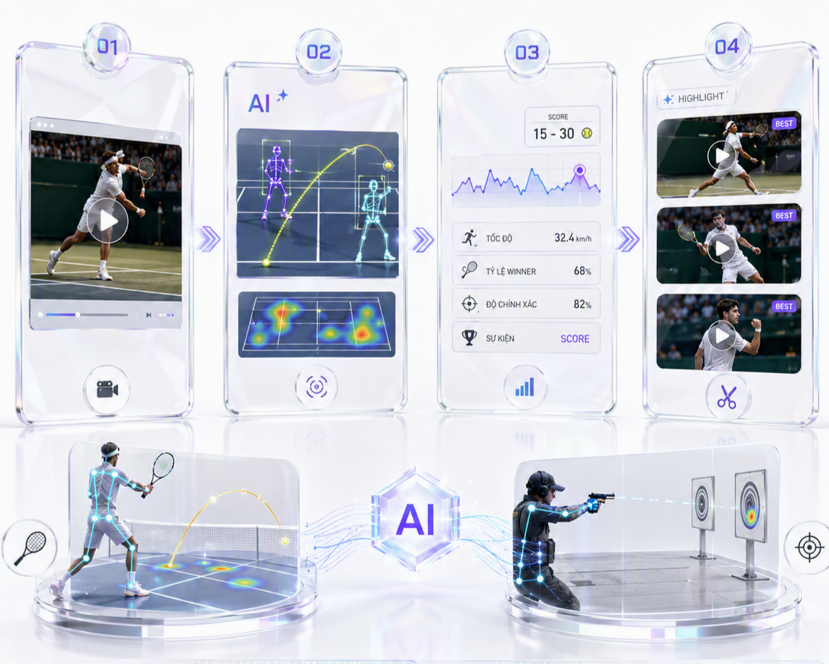 AI đọc video trận đấu như thế nào?